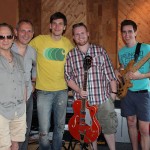 .....mit Erich, Michael, Tom und Lukas