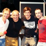 ..... mit Kurt Elsasser, Michael und Dominik