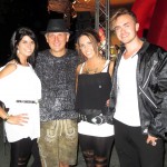 ..... mit Nicki, Tina und Marco