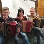 ..... mit Stefan und Silvia